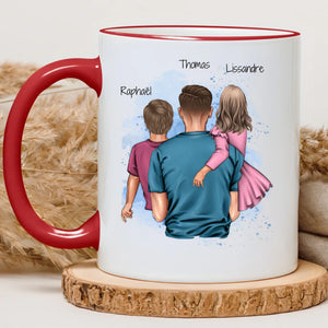 Papa poule – Cadeau personnalisé – Henriette & Co