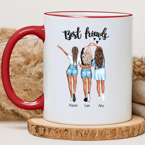 Trio meilleures amies – Cadeau personnalisé – Henriette & Co