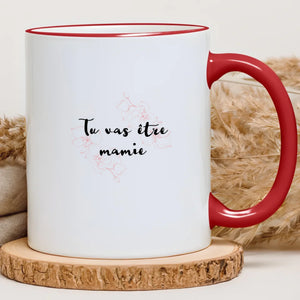 Tu vas être mamie – Cadeau personnalisé – Henriette & Co