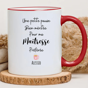 Pause café – Cadeau personnalisé – Henriette & Co