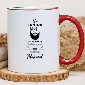 Tonton barbu – Cadeau personnalisé – Henriette & Co