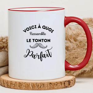 Tonton parfait – Cadeau personnalisé – Henriette & Co