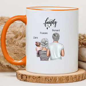 Grands parents & enfants – Cadeau personnalisé – Henriette & Co