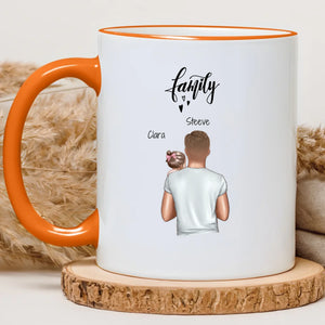 Papa & enfants – Cadeau personnalisé – Henriette & Co