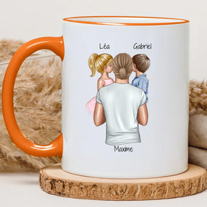 Dad of 2 – Cadeau personnalisé – Henriette & Co