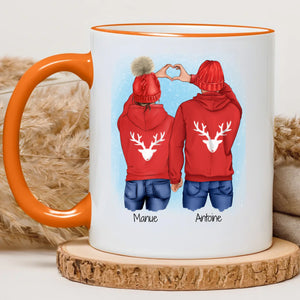 XMAS COUPLE – Cadeau personnalisé – Henriette & Co
