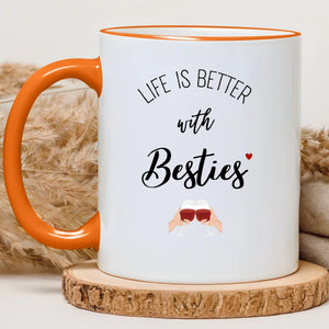 Life is better with besties – Cadeau personnalisé – Henriette & Co