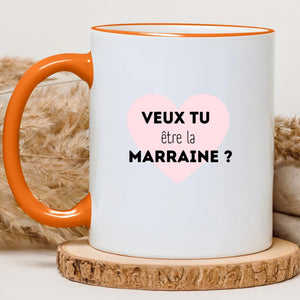 Veux-tu être la marraine ? – Cadeau personnalisé – Henriette & Co