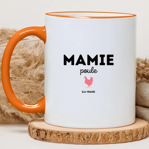 Mamie poule – Cadeau personnalisé – Henriette & Co