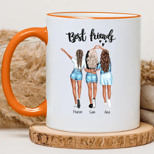 Trio meilleures amies – Cadeau personnalisé – Henriette & Co