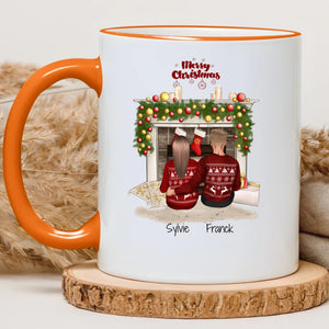 Couple noël – Cadeau personnalisé – Henriette & Co