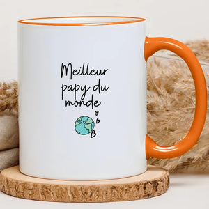 Papy & enfants – Cadeau personnalisé – Henriette & Co