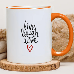 Live laugh & love – Cadeau personnalisé – Henriette & Co