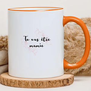 Tu vas être mamie – Cadeau personnalisé – Henriette & Co