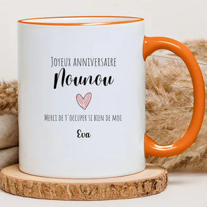 Anniversaire nounou – Cadeau personnalisé – Henriette & Co