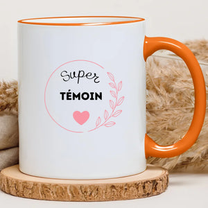 Super témoin – Cadeau personnalisé – Henriette & Co