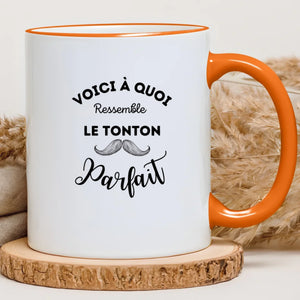 Tonton parfait – Cadeau personnalisé – Henriette & Co