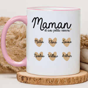 Mama coeurs – Cadeau personnalisé – Henriette & Co