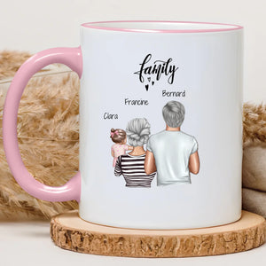 Grands parents & enfants – Cadeau personnalisé – Henriette & Co