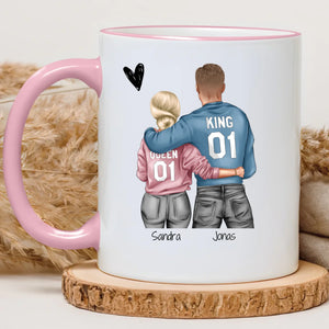 Queen & King – Cadeau personnalisé – Henriette & Co