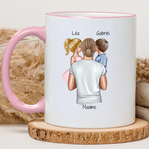 Dad of 2 – Cadeau personnalisé – Henriette & Co