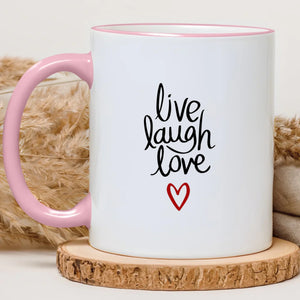 Live laugh & love – Cadeau personnalisé – Henriette & Co