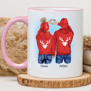 XMAS COUPLE – Cadeau personnalisé – Henriette & Co