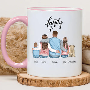 Family dog – Cadeau personnalisé – Henriette & Co