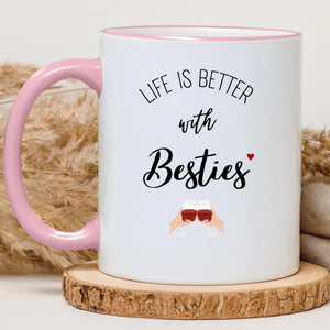 Life is better with besties – Cadeau personnalisé – Henriette & Co