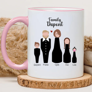 Minimalist Family – Cadeau personnalisé – Henriette & Co