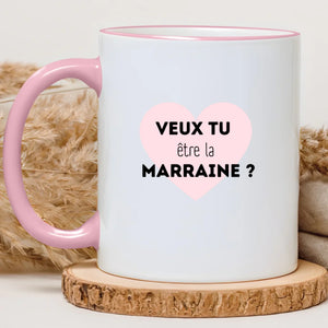 Veux-tu être la marraine ? – Cadeau personnalisé – Henriette & Co