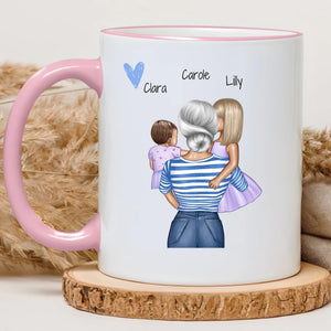 Mamie & Enfants – Cadeau personnalisé – Henriette & Co