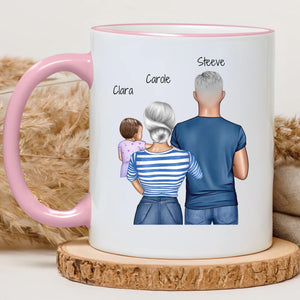 GRANDS-PARENTS & ENFANTS – Cadeau personnalisé – Henriette & Co
