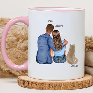 FAMILY CAT – Cadeau personnalisé – Henriette & Co