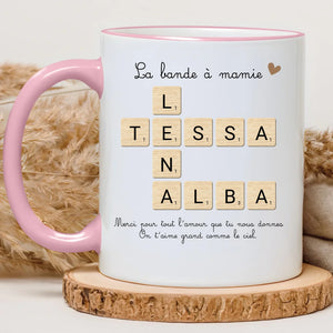 Mamie Scrabble – Cadeau personnalisé – Henriette & Co