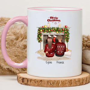 Couple noël – Cadeau personnalisé – Henriette & Co