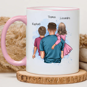 Papa poule – Cadeau personnalisé – Henriette & Co