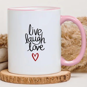 Live laugh & love – Cadeau personnalisé – Henriette & Co