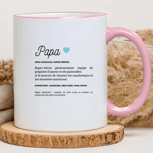 Dad of 2 – Cadeau personnalisé – Henriette & Co