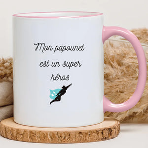 Papa héros – Cadeau personnalisé – Henriette & Co