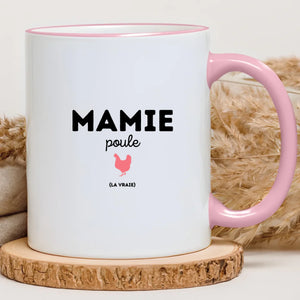 Mamie poule – Cadeau personnalisé – Henriette & Co