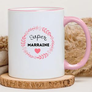 Super marraine – Cadeau personnalisé – Henriette & Co