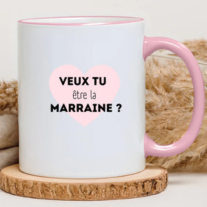 Veux-tu être la marraine ? – Cadeau personnalisé – Henriette & Co