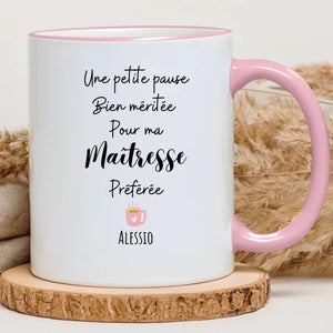 Pause café – Cadeau personnalisé – Henriette & Co