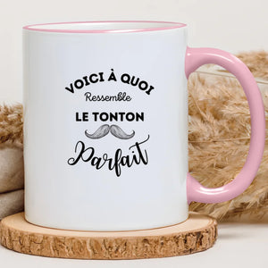 Tonton parfait – Cadeau personnalisé – Henriette & Co