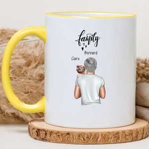 Papy & enfants – Cadeau personnalisé – Henriette & Co