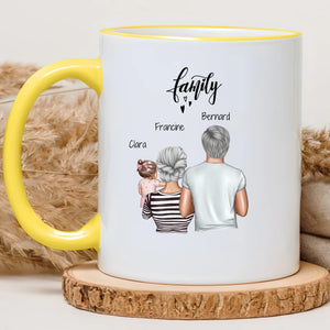 Grands parents & enfants – Cadeau personnalisé – Henriette & Co