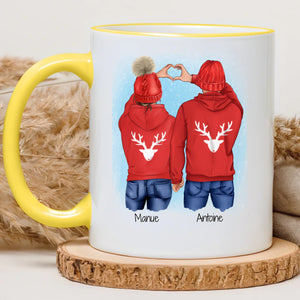 XMAS COUPLE – Cadeau personnalisé – Henriette & Co