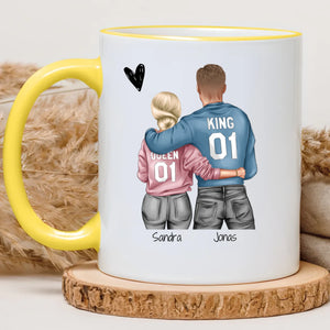 Queen & King – Cadeau personnalisé – Henriette & Co