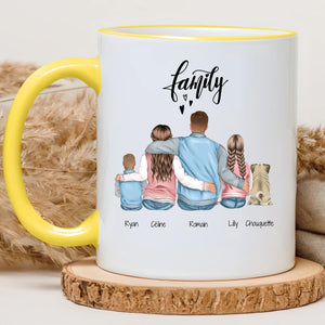 Family dog – Cadeau personnalisé – Henriette & Co